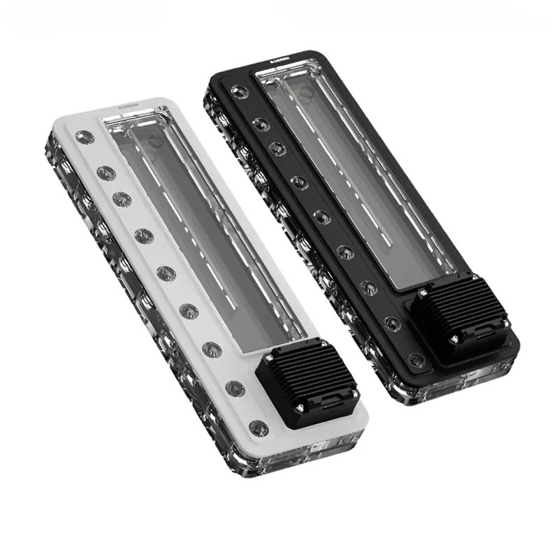 Integrated Pump Reservoir Distro Plate - Reservoir pompa AIO, pompa terintegrasi 17W,