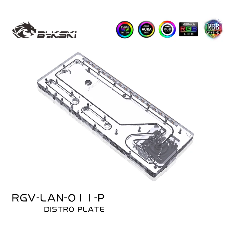BYKSKI Papan Akrilik Water Dis - Distro Plate Ddc Pump Combo ulasan dan harga