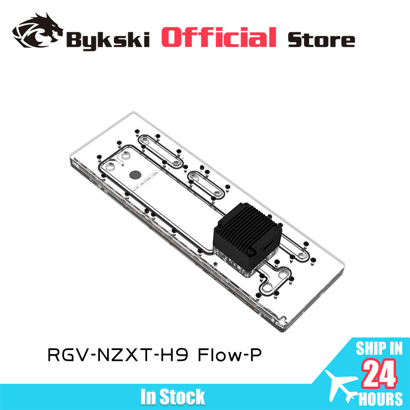 Bykski RGV-NZXT-H9 FIow-P Acry - Distro Plate Ddc Pump Combo ulasan dan harga