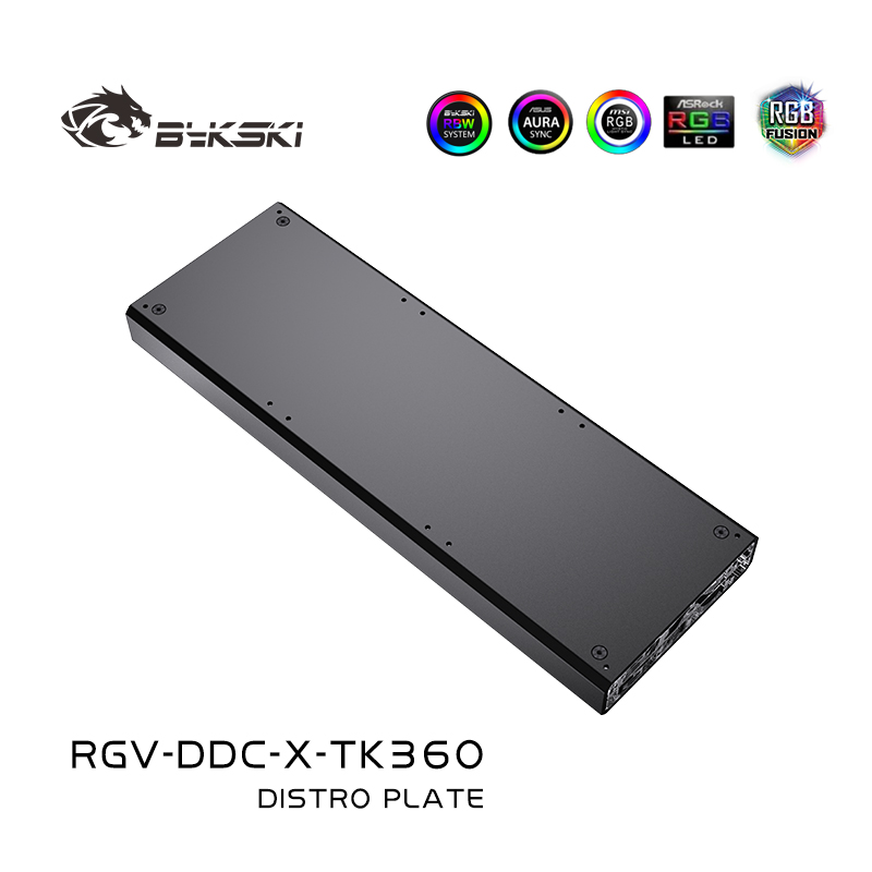 Bykski pelat Distro akrilik/pa - Distro Plate Ddc Pump Combo ulasan dan harga