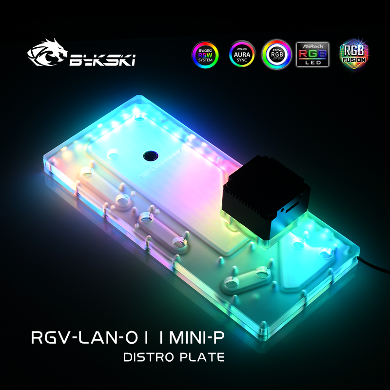 Sistem Pendingin Air BYKSKI Wa - Distro Plate Ddc Pump Combo ulasan dan harga
