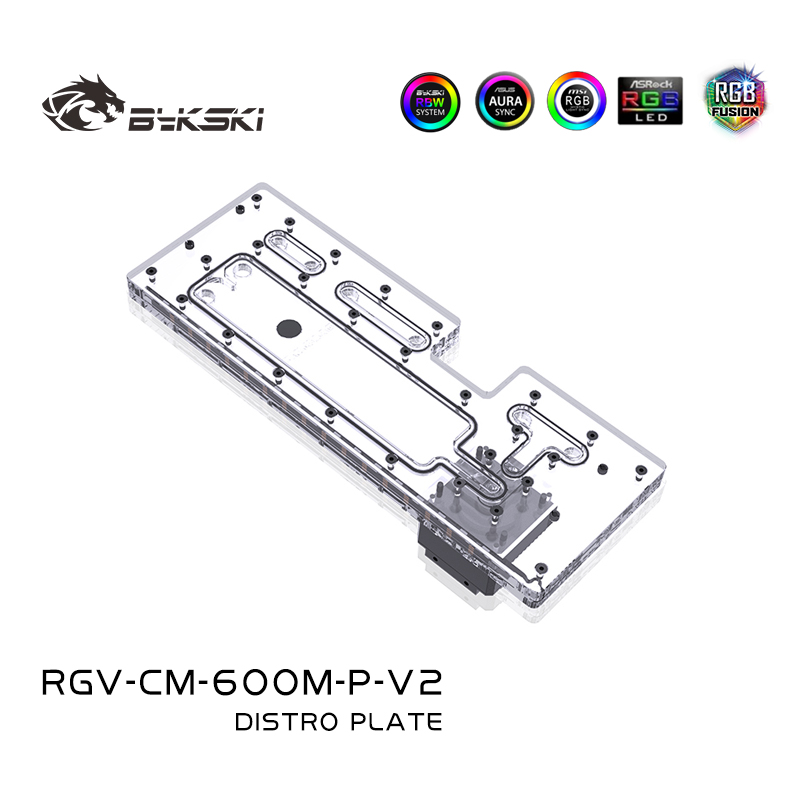 Bykski Acrylic Distro Plate /  - Distro Plate Ddc Pump Combo ulasan dan harga