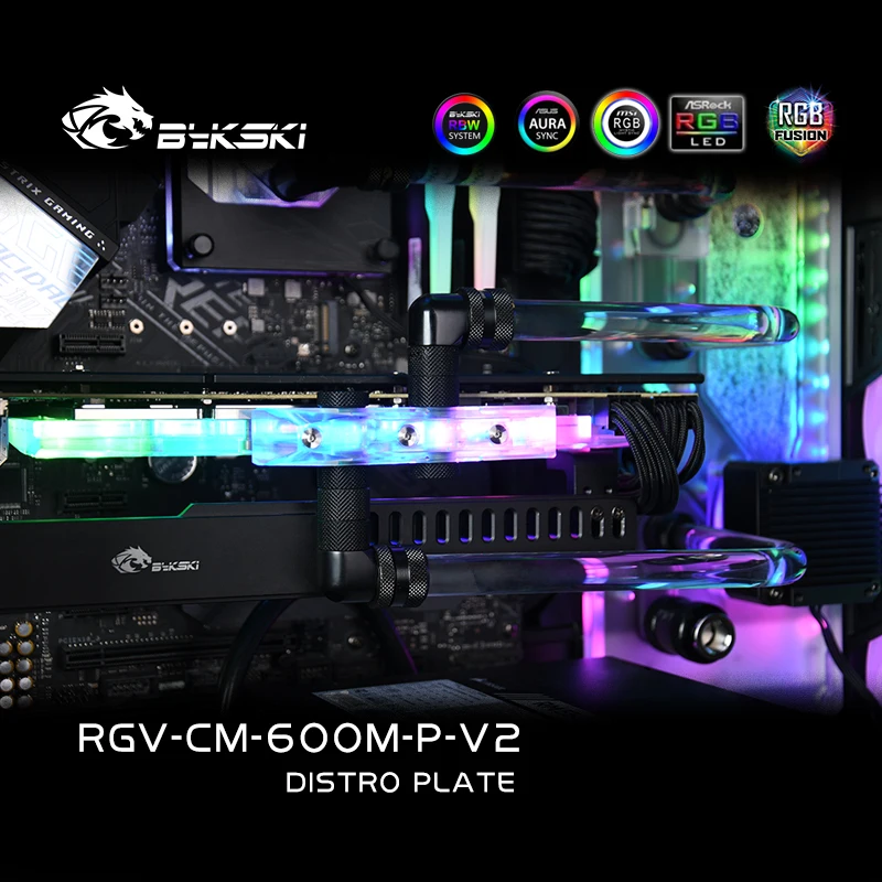 Bykski Acrylic Distro Plate /  - Distro Plate Ddc Pump Combo ulasan dan harga